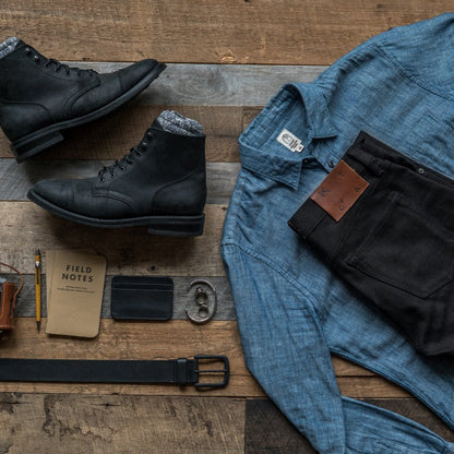 Kato Pen Slim Fit Jeans | Black