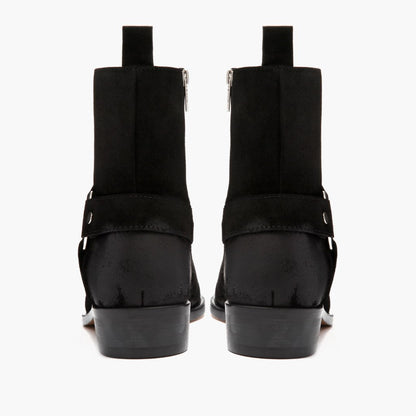 Harness | Black Suede