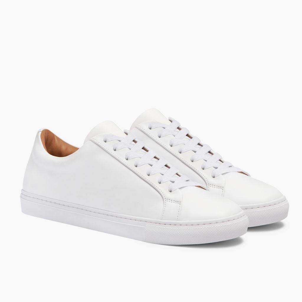Women's Premier Low Top | White (Blind Eyelets)