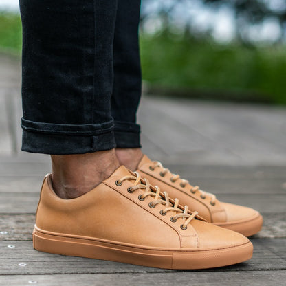 Premier Low Top | Tan Essex