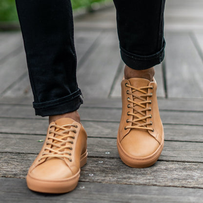 Premier Low Top | Tan Essex