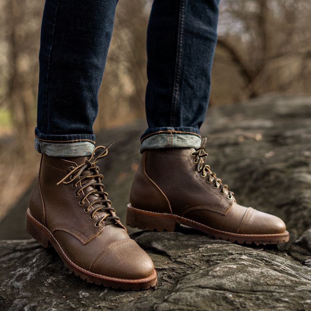 [S] Vanguard | Natural Waxed Roughout