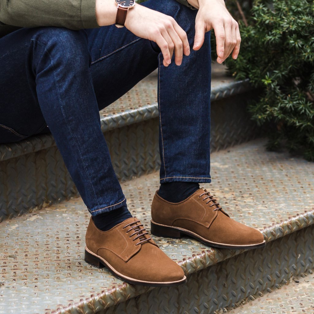 Statesman | Cognac Suede