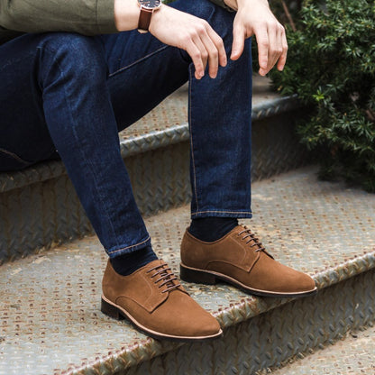 Statesman | Cognac Suede