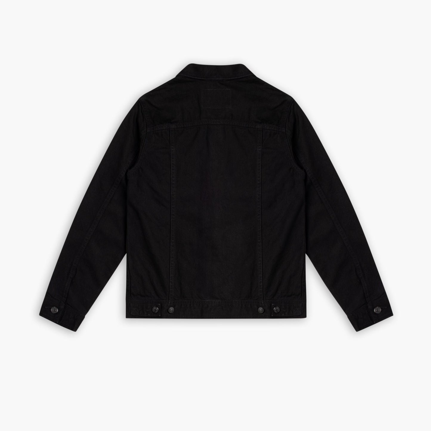 Denim Trucker Jacket | Black