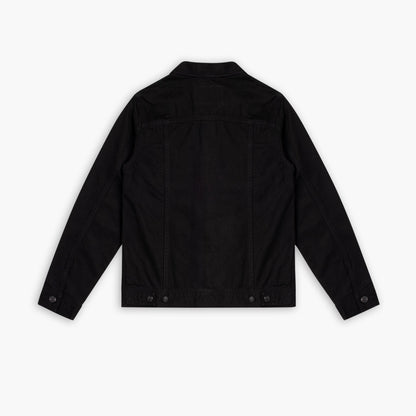 Denim Trucker Jacket | Black