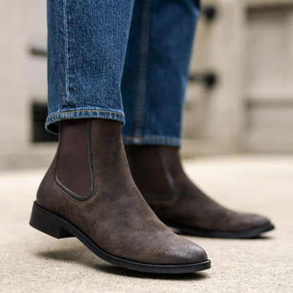 Duchess | Dark Olive Suede