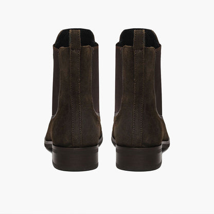 Duchess | Dark Olive Suede